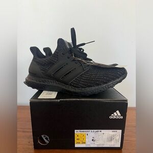 adidas Ultra Boost 4.0 DNA Triple Black Red Womens Size 8.5 Running Shoes H02590